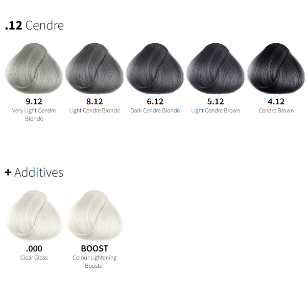 CPR Permanent Colour Cendre/Additives (.12/+) 120g